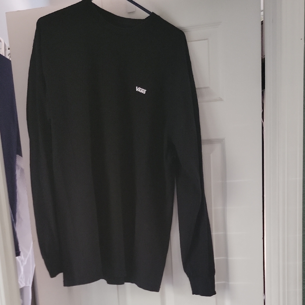 Vans Classic Black Long Sleeve Tee